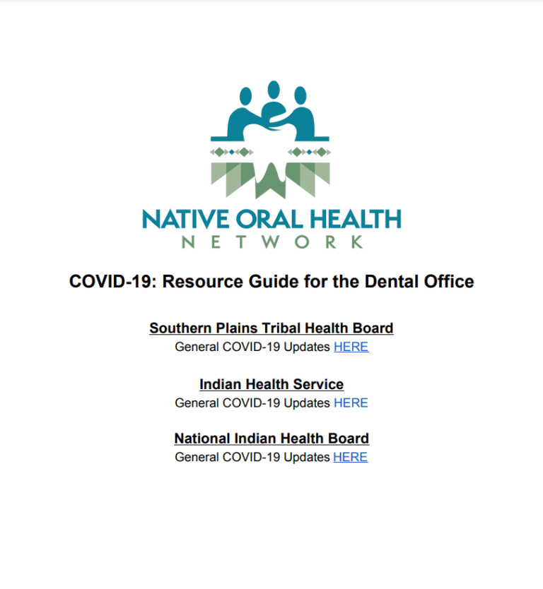 NOHN COVID-19 Resource Guide for the Dental Office